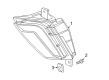 2019 Chevy Volt Fog Light Diagram - 23384965