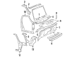 Oldsmobile Silhouette Dash Panels Diagram - 12397670