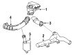 Chevy Beretta Air Hose Diagram - 10156039