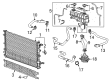 Cadillac ELR Water Pump Diagram - 22870918