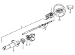 Buick Skylark Steering Column Cover Diagram - 22577730