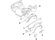 1987 Pontiac 6000 Door Moldings Diagram - 20410836