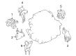 Pontiac G6 Motor And Transmission Mount Diagram - 15299174