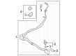 Cadillac Escalade ESV Oil Cooler Hose Diagram - 86788216