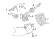 2016 Buick Envision Steering Column Cover Diagram - 22974298