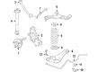 2012 Cadillac CTS Control Arm Diagram - 20777471