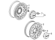 2015 GMC Sierra 2500 HD Wheel Cover Diagram - 22781440