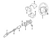 2010 Cadillac DTS Steering Column Diagram - 20913990