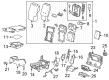 Chevy Suburban A/C Switch Diagram - 84862899