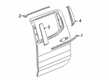 2022 Chevy Silverado 1500 Door Moldings Diagram - 84932473