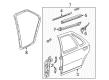 Pontiac Grand Am Weather Strip Diagram - 15147501