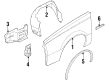 1986 Chevy Cavalier Antenna Cable Diagram - 10026637