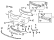 Chevy Equinox Bumper Diagram - 20849307