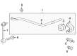 Chevy Camaro Sway Bar Kit Diagram - 23314069