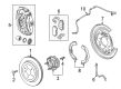 2016 Cadillac CTS Brake Calipers Diagram - 23309772