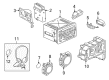 2002 Pontiac Aztek Car Speakers Diagram - 15223476