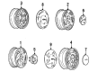 Chevy Cavalier Spare Wheel Diagram - 22545354