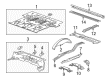 2015 GMC Yukon XL Floor Pan Diagram - 23347410