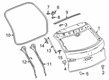 Cadillac XT4 Liftgate Hinge Diagram - 23276955