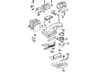 2002 Saturn SL1 A/C Expansion Valve Diagram - 21030587