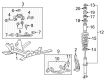 2012 Cadillac CTS Shock Absorber Diagram - 20829918
