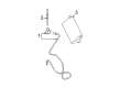 2004 Cadillac CTS Antenna Diagram - 25724827