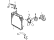 Chevy Tracker Radiator fan Diagram - 30020682