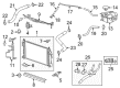 Cadillac Thermostat Housing Diagram - 12681132