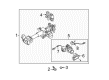 2010 Chevy Aveo Ignition Lock Assembly Diagram - 93745242