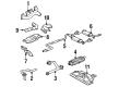 1992 Cadillac Eldorado Muffler Diagram - 3522854