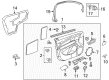 2015 Chevy Cruze Door Handle Diagram - 95175659