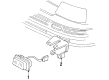 1990 Pontiac LeMans Fog Light Diagram - 16504989