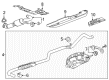 Cadillac ELR Muffler Diagram - 22918667