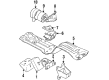 1998 Chevy Tracker Engine Mount Bracket Diagram - 96061644