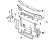 1988 Oldsmobile 98 Radiator Diagram - 52453814