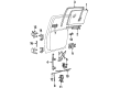 1996 Chevy Tahoe Window Channel Diagram - 15655596