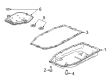 Cadillac CT6 Automatic Transmission Filter Diagram - 24262057