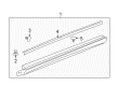 2007 Buick LaCrosse Door Seal Diagram - 10331659