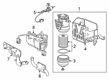 Chevy Express 2500 Heater Core Diagram - 19130016