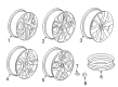 Chevy Traverse Spare Wheel Diagram - 23165678