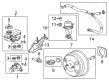 Saturn Brake Master Cylinder Diagram - 19151463