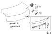 Cadillac XTS Emblem Diagram - 23237180