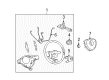 2007 Chevy Uplander Steering Wheel Diagram - 25894309