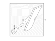 2018 Cadillac XT5 Light Socket Diagram - 25794790