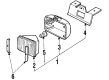 1987 Pontiac Firebird Fog Light Diagram - 999451