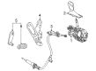 Cadillac Automatic Transmission Shift Levers Diagram - 13536594