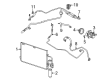 2000 Saturn LS A/C Compressor Diagram - 22676735