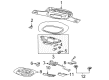 2004 Cadillac DeVille Light Socket Diagram - 25682804