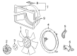 2024 GMC Sierra 2500 HD Fan Shroud Diagram - 86781972