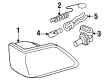 1988 Pontiac LeMans Fog Light Bulb Diagram - 9442880